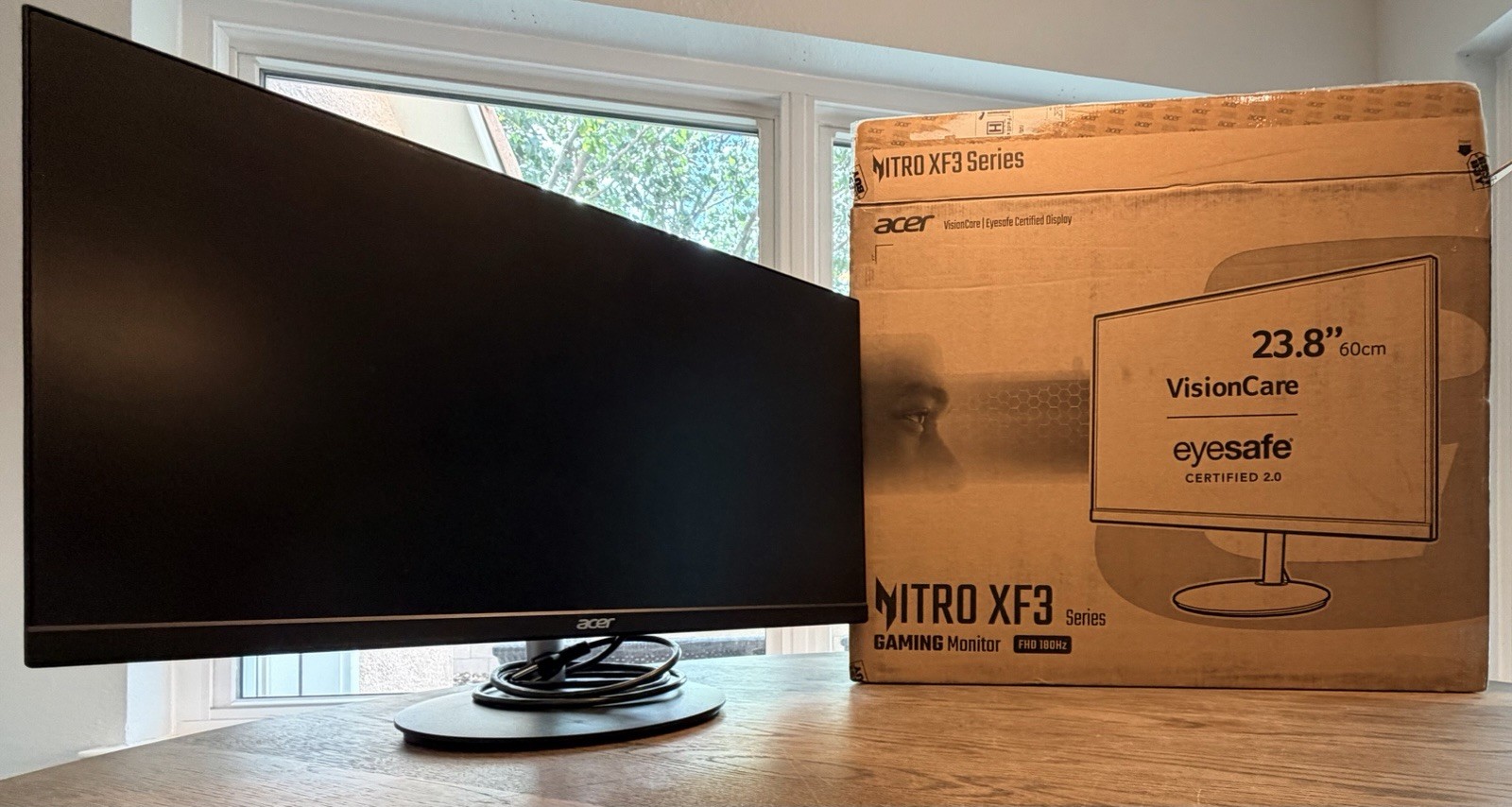 Acer – Nitro Gaming 23.8” IPS FHD 1080P 180Hz 0.5ms Premium Gaming Monitor
