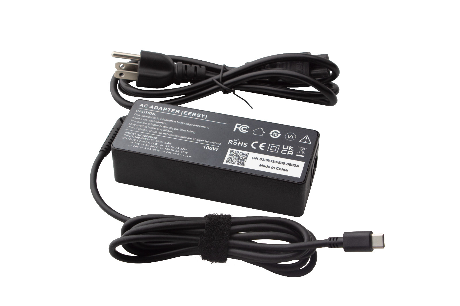 100W USB-C Charger for MSI Summit E16 E15 E14 E13 Flip Evo, Prestige 13 14 15 16