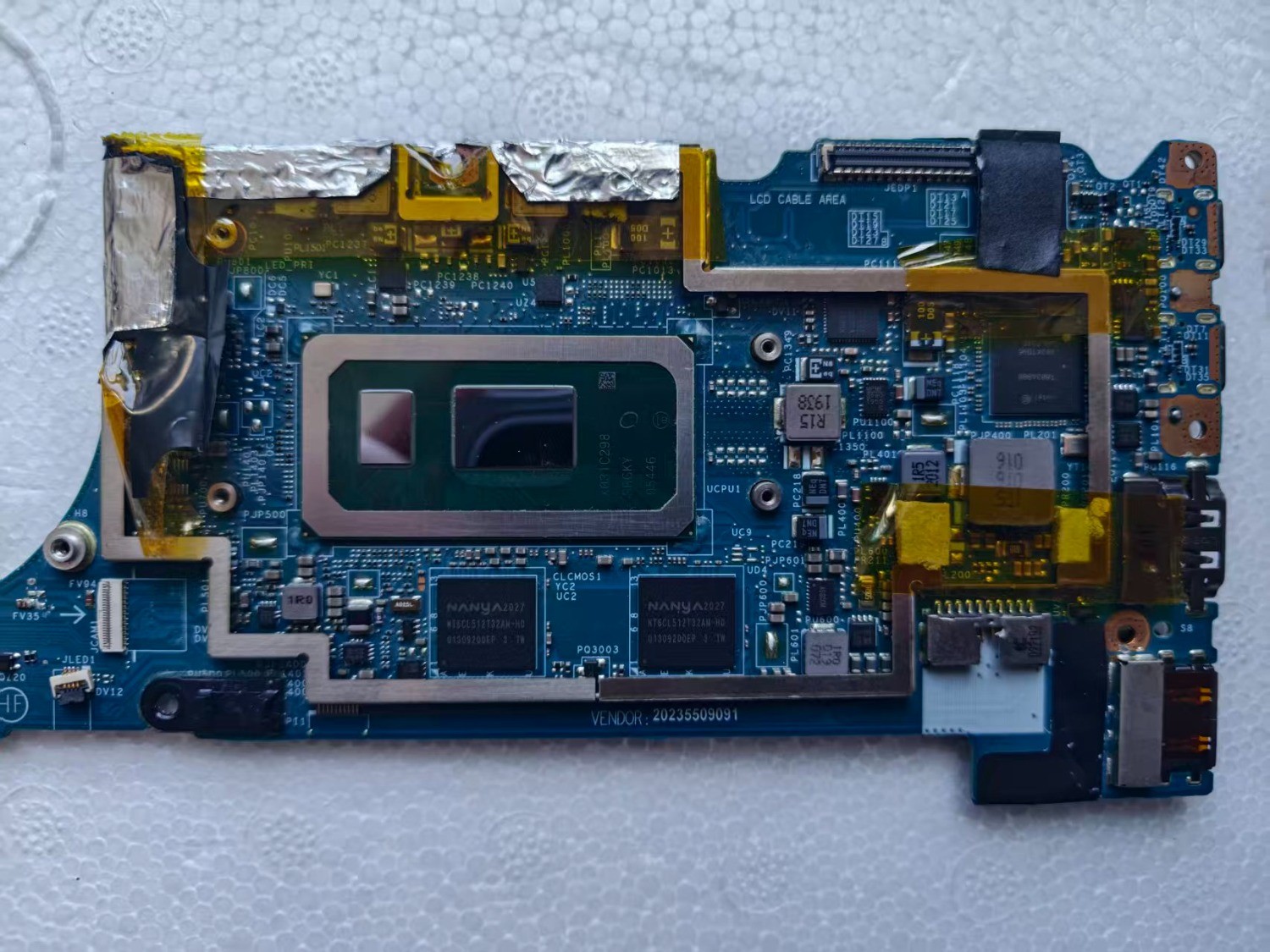 081YC4 0NF67M LA-J541P For DELL Latitude 9410 Motherboard I5 I7 8GB 16GB