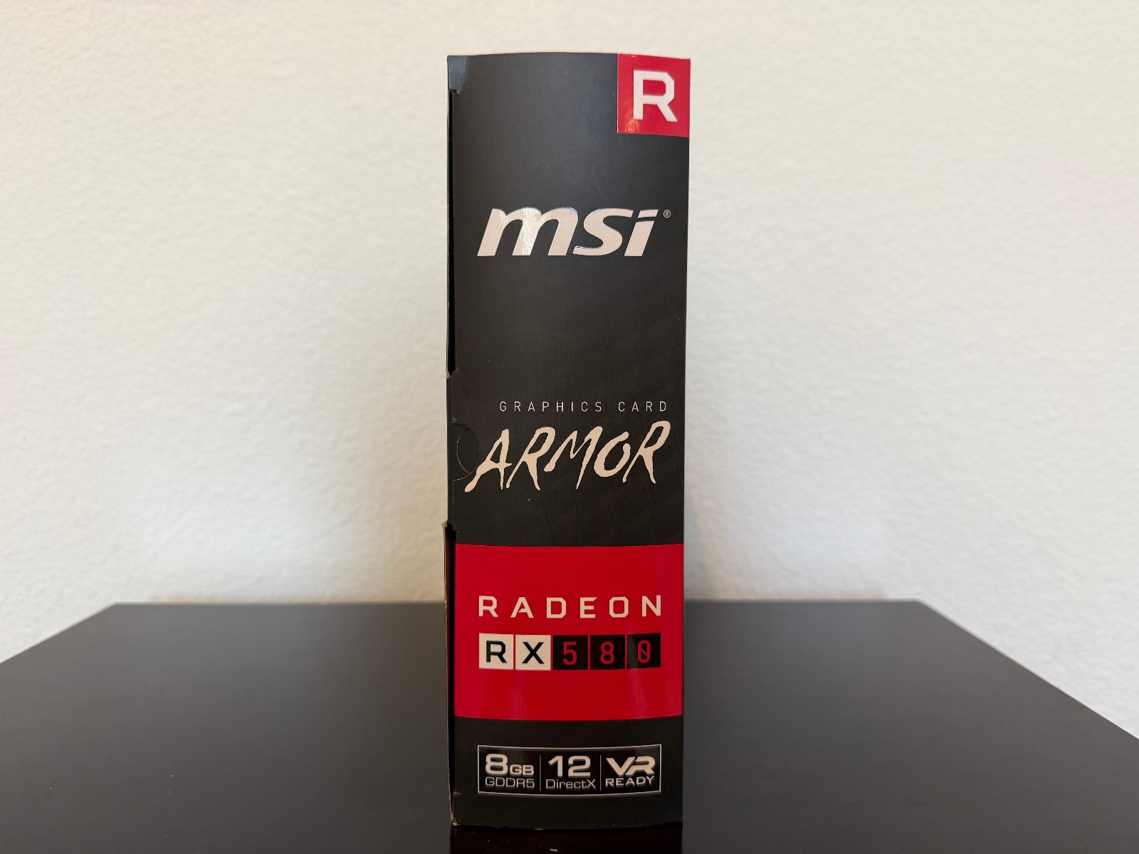 MSI Radeon RX 580 8GB GDDR5 Graphics Card (RX580ARMOR8GOC)