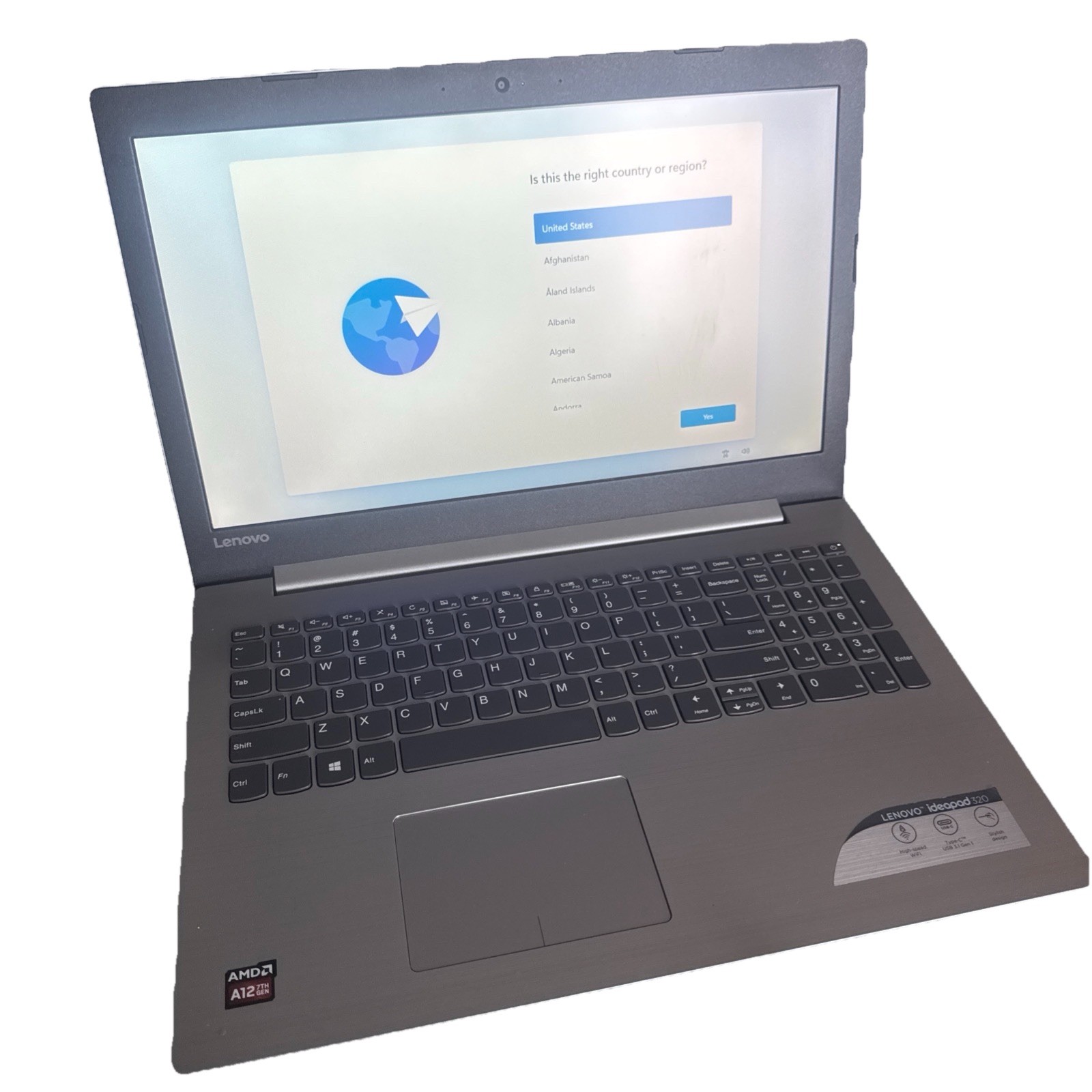 Lenovo IdeaPad 320-15ABR 15.6″ Laptop – AMD A12-9720P, 8GB RAM, 256GB SSD