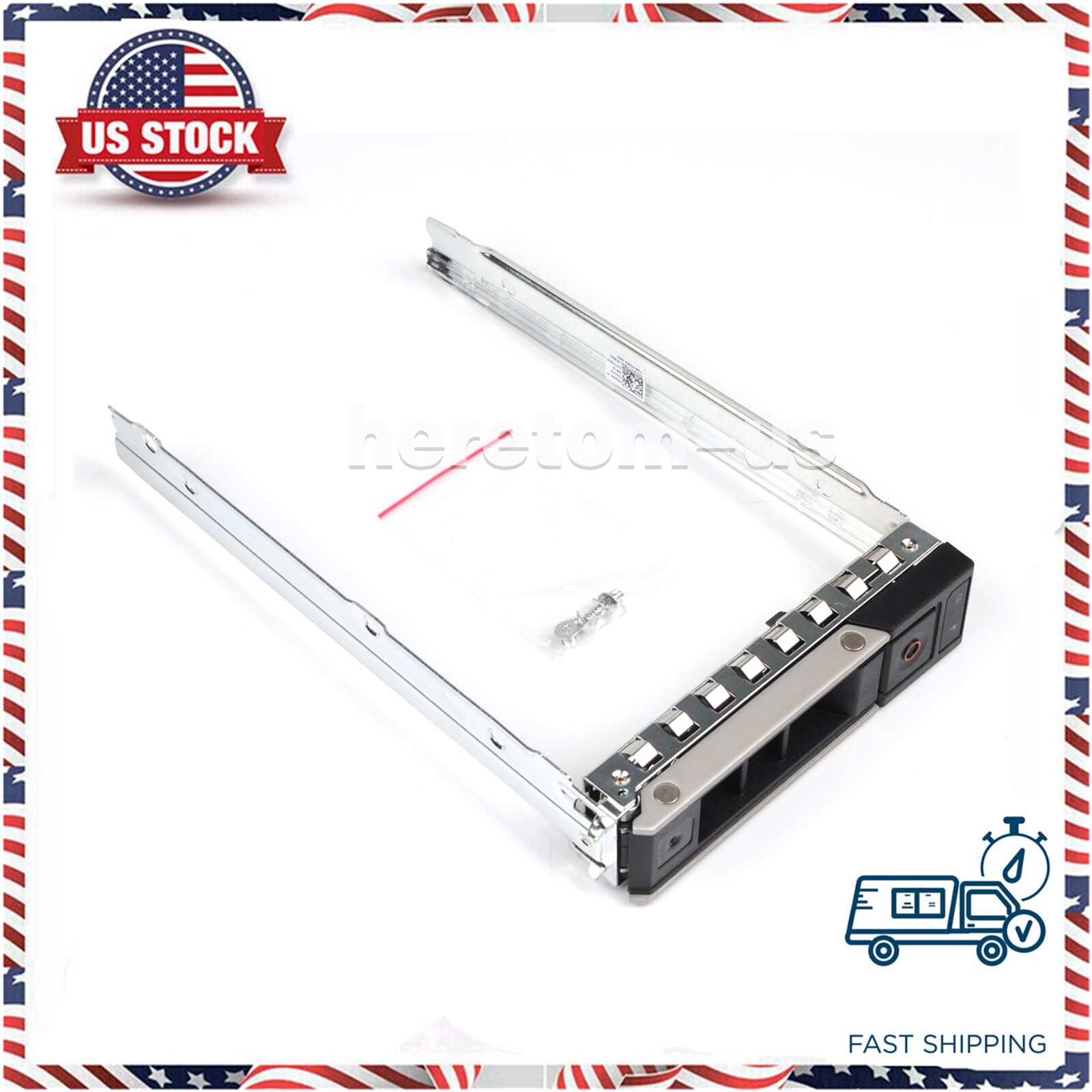 Dell X7K8W 0X7K8W 3.5″T640 R740 R740xd R940 C6420 SAS SATA HDD Drive Caddy Tray
