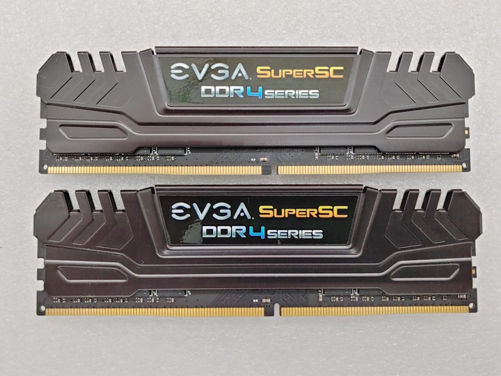 EVGA SuperSC 16GB (2x8GB) DDR4 PC4-25600 3200MHz DIMM (8GX-D4-3200-MR) Memory