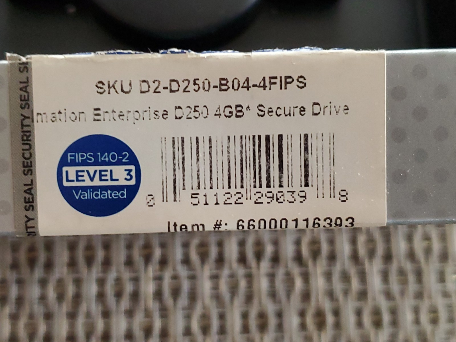 IronKey Basic USB 3.0 FIPS 140-2 Level 3 Flash Drive, Open Box