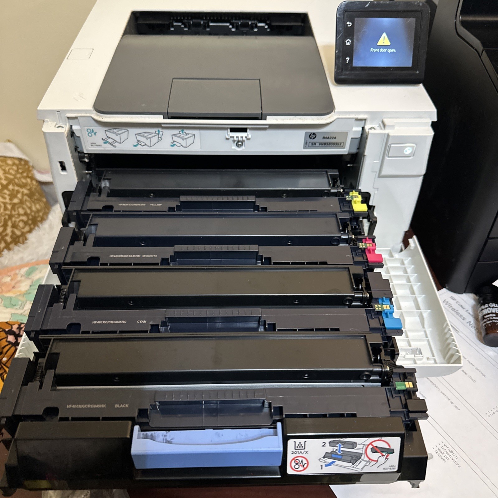 HP Color LaserJet Pro M252dw Wireless Color Laser Printer Tested Prints