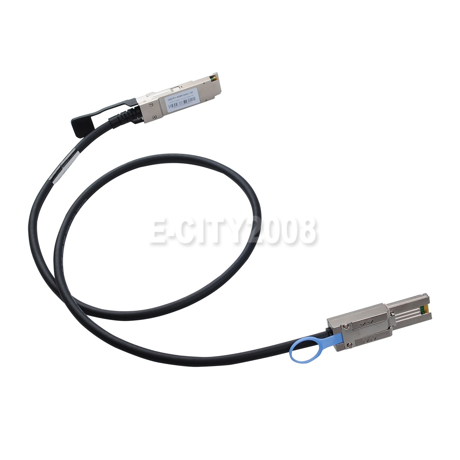 Mini SAS Cable QSFP sff8436 to sff8088 HD SAS Cable For NetApp DS2246 1M