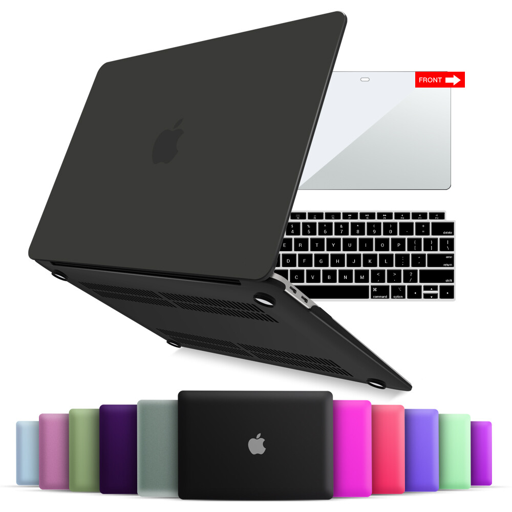 IBENZER MacBook Air 13″ Case M1 A2337 A2179 A1932, Keyboard Cover + Screen Film