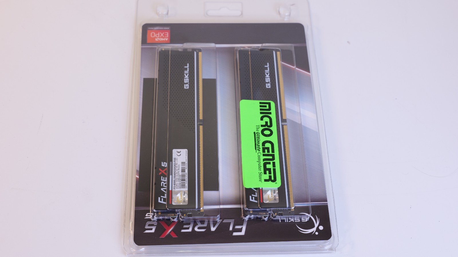 G.SKILL Flare X5 DDR5-6000 64GB (2x32GB) DIMM AMD EXPO Ready Desktop RAM Kit