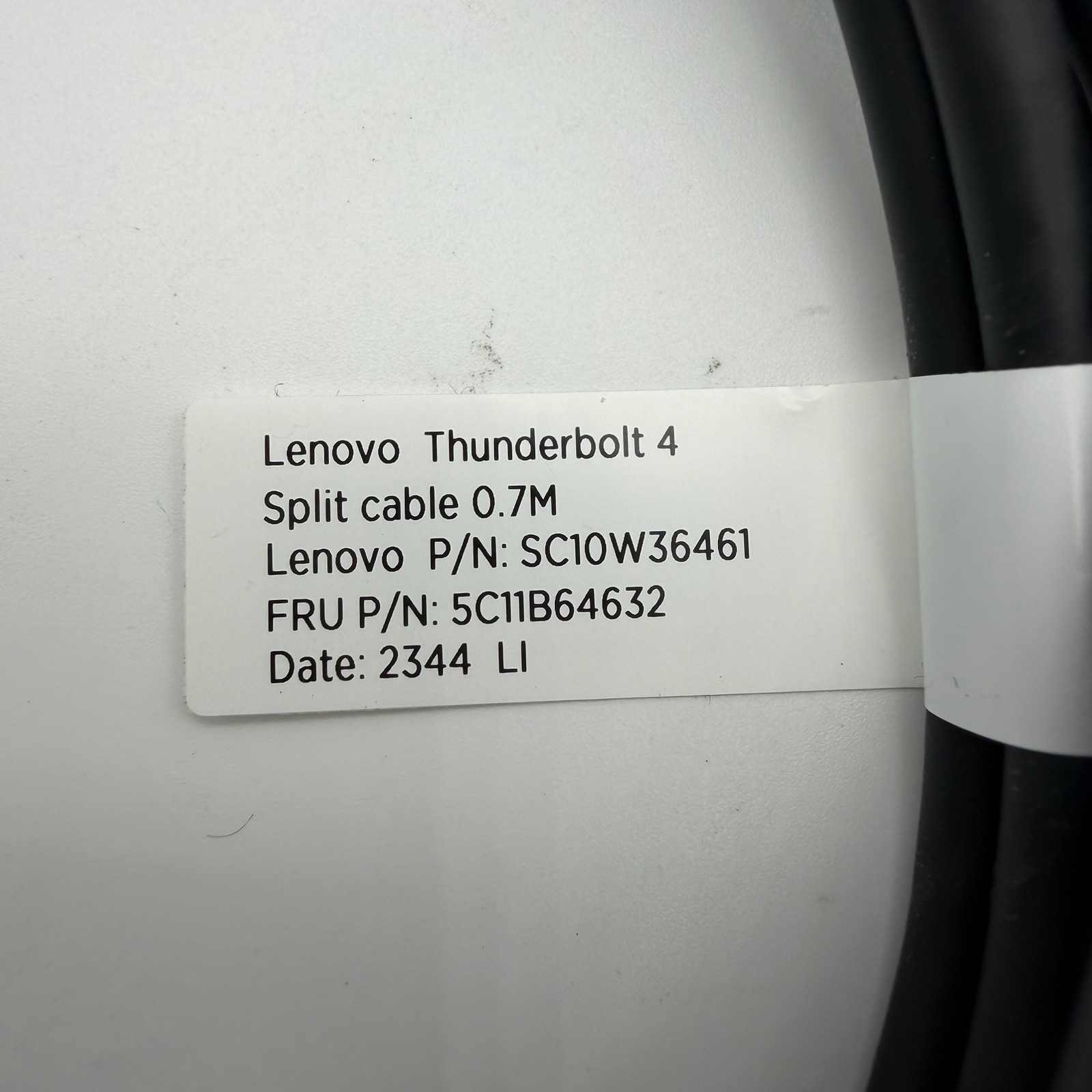 Lenovo Thunderbolt 4 Split Cable SC10W36461 0.7M