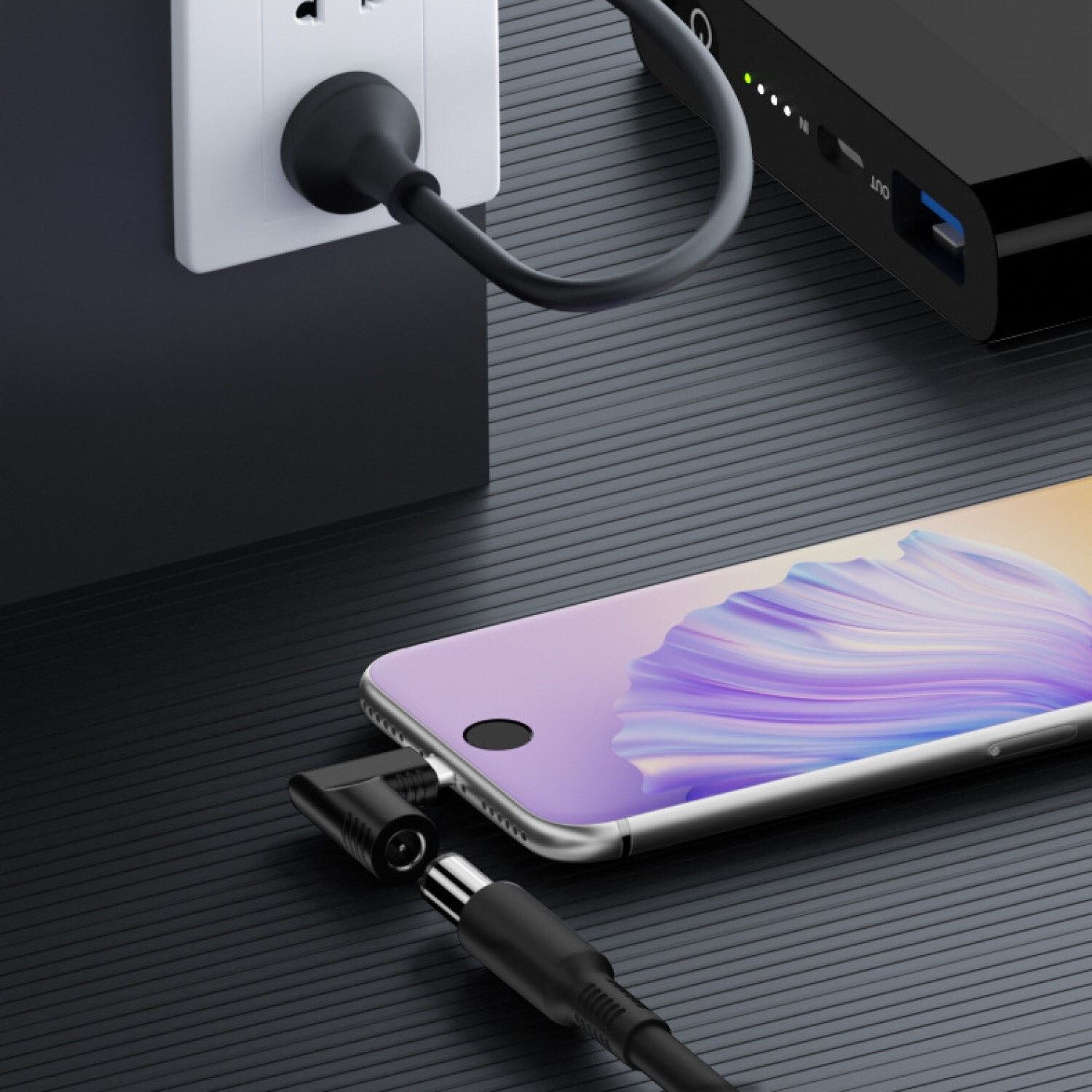 11mm Laptop Charger TO USB Type C Converter PD Power Charging Cable Adapter