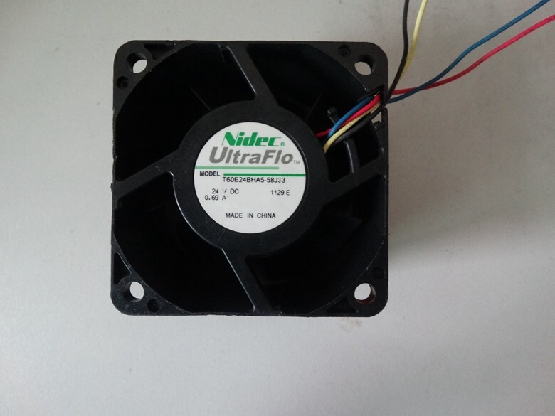 NIDEC T60E24BHA5-58J33 24V 0.69A 6038 60*60*38MM 6038 fan