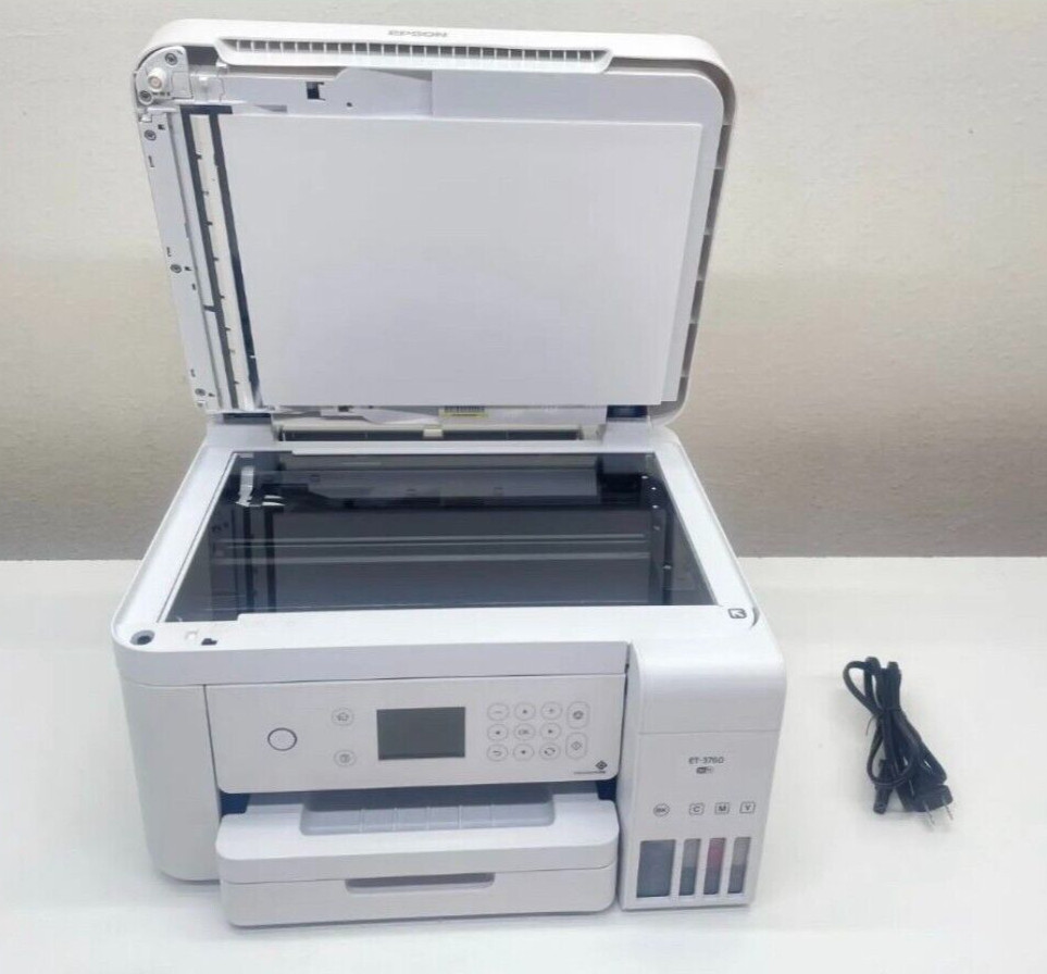 Epson EcoTank ET-3760 Wireless All in One Color Printer (Tested)