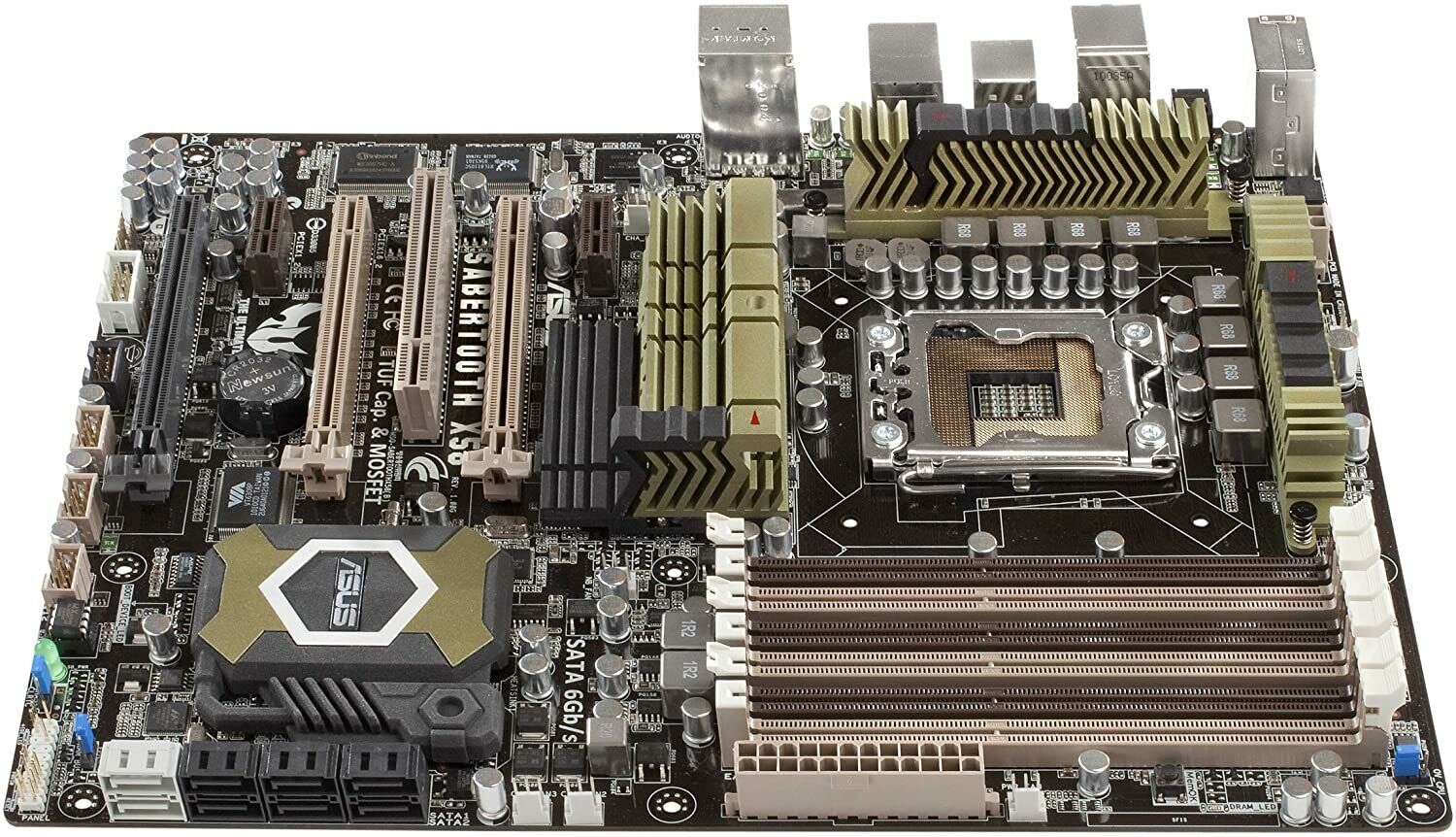 ASUS Saber Tooth X58 LGA 1366 Motherboard Intel X58 ATX DDR3 24GB On-Board Audio