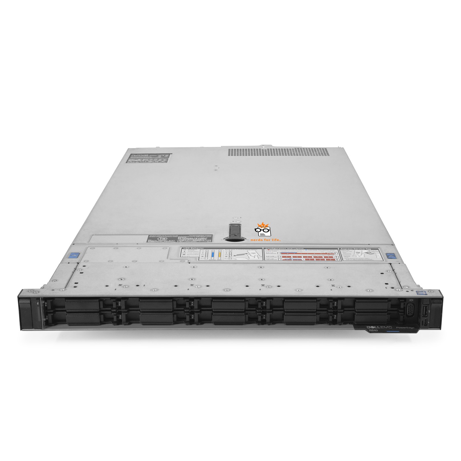 Dell PowerEdge R640 10-Bay 2-NVMe Server 2.10Ghz 48-Core 128GB RAM File Hosting