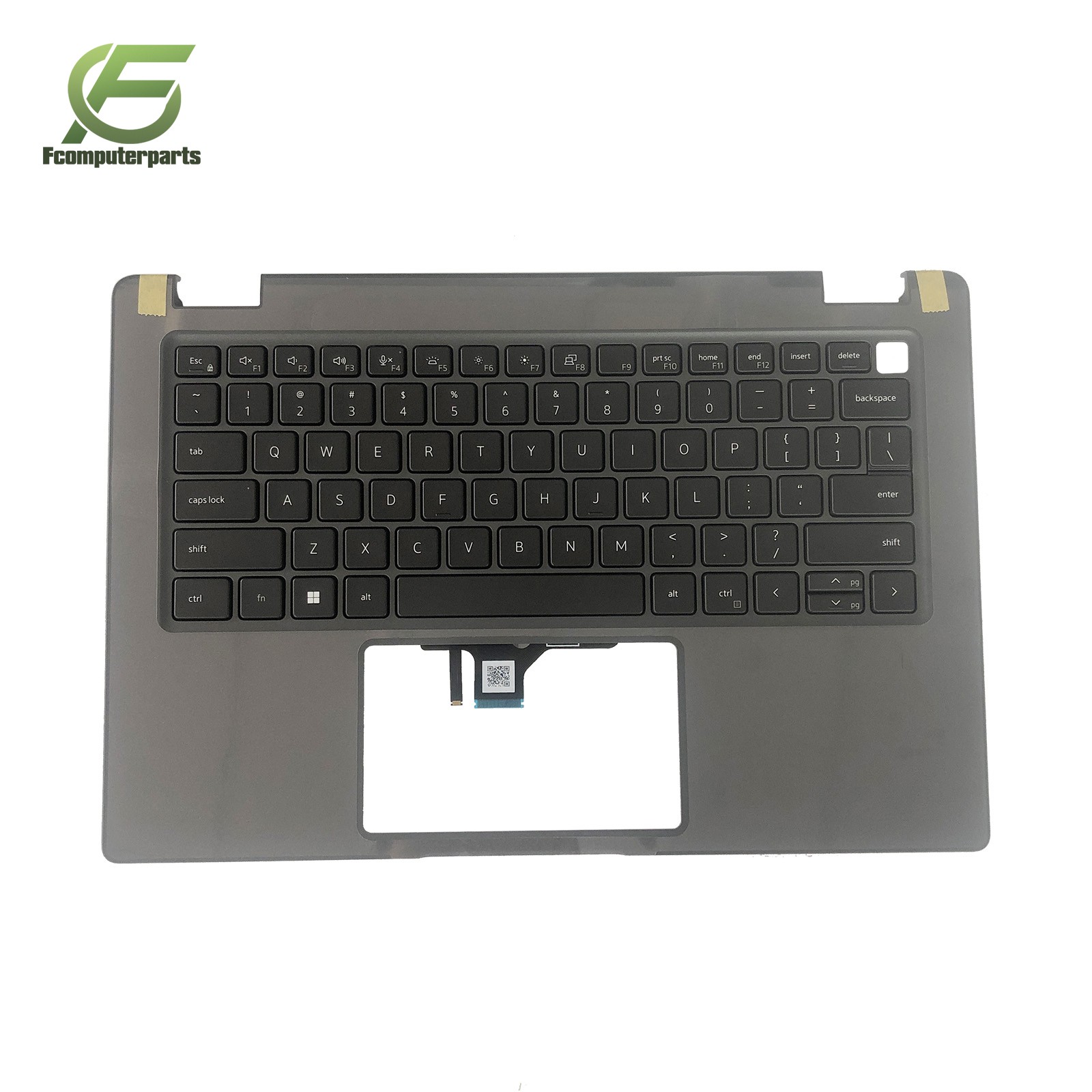 New For Dell Latitude 3440 E3440 Palmrest W/Backlit Keyboard 0R2DCD Top Cover US
