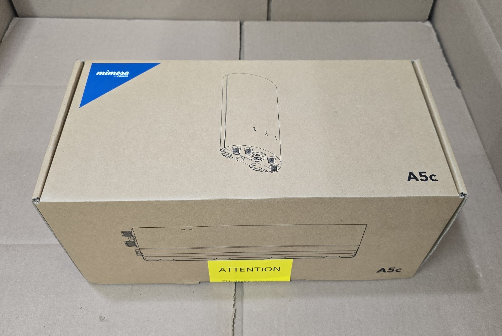 New Mimosa A5C Access Point MU-MIMO 4×4 Gigabit AP IP67 5.15 – 6.2 GHz 500+ Mbps