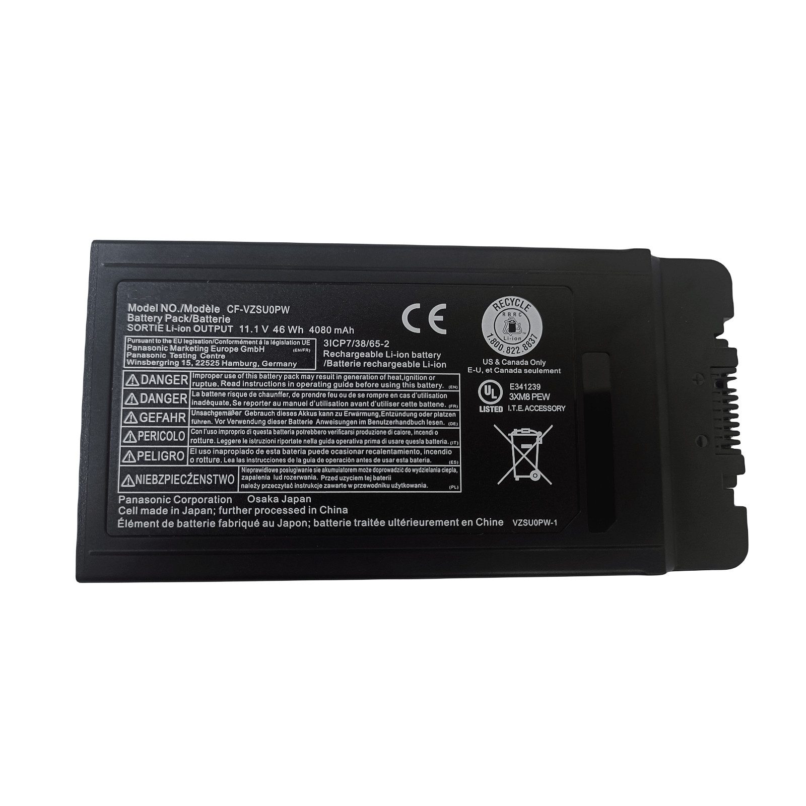 New CF-VZSU0PW CF-VZSU0PR CF-54 46WH Battery For Panasonic TOUGHBOOK 54 CF54