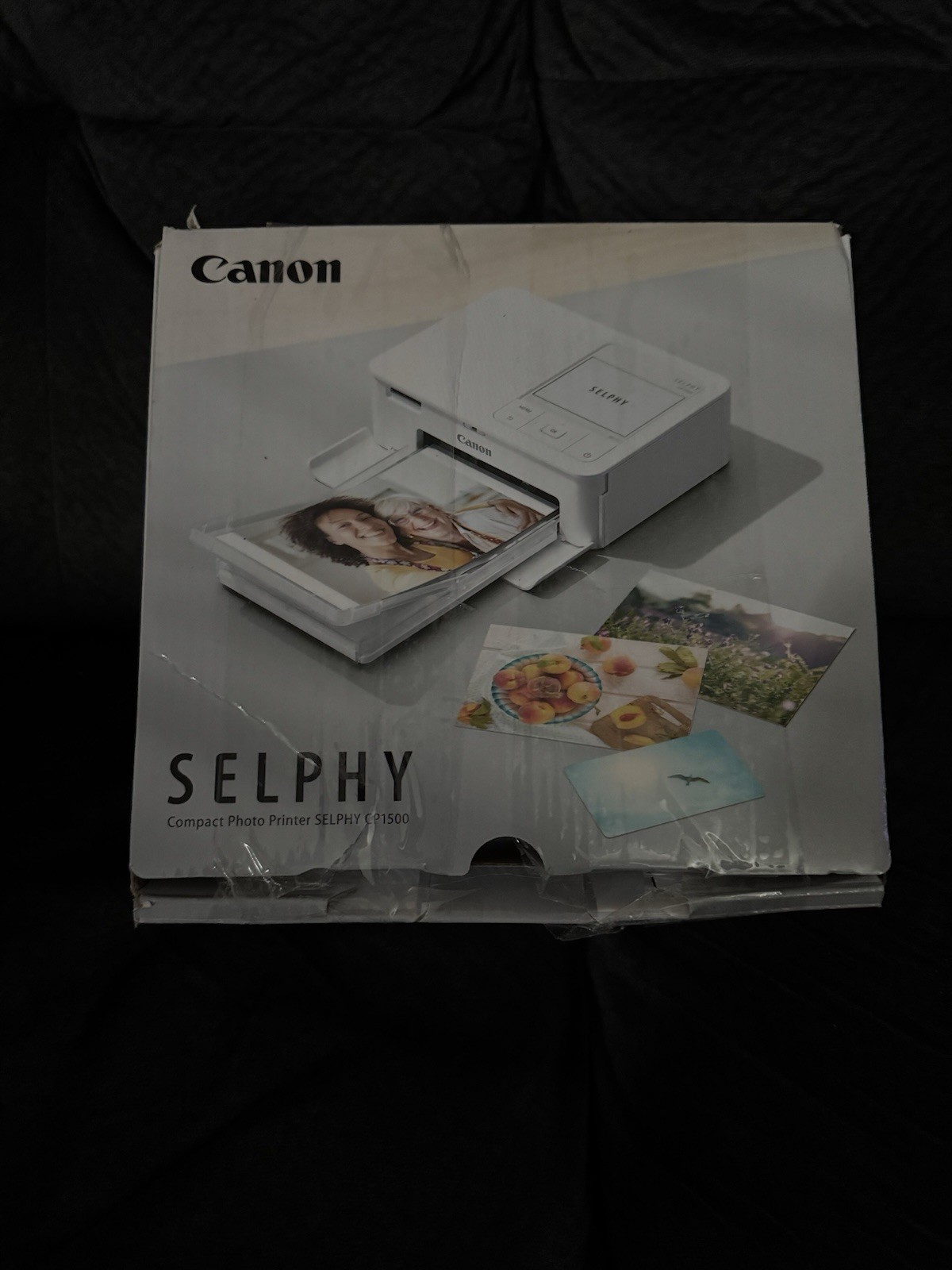Canon SELPHY CP1500 Wireless Compact Photo Printer Black