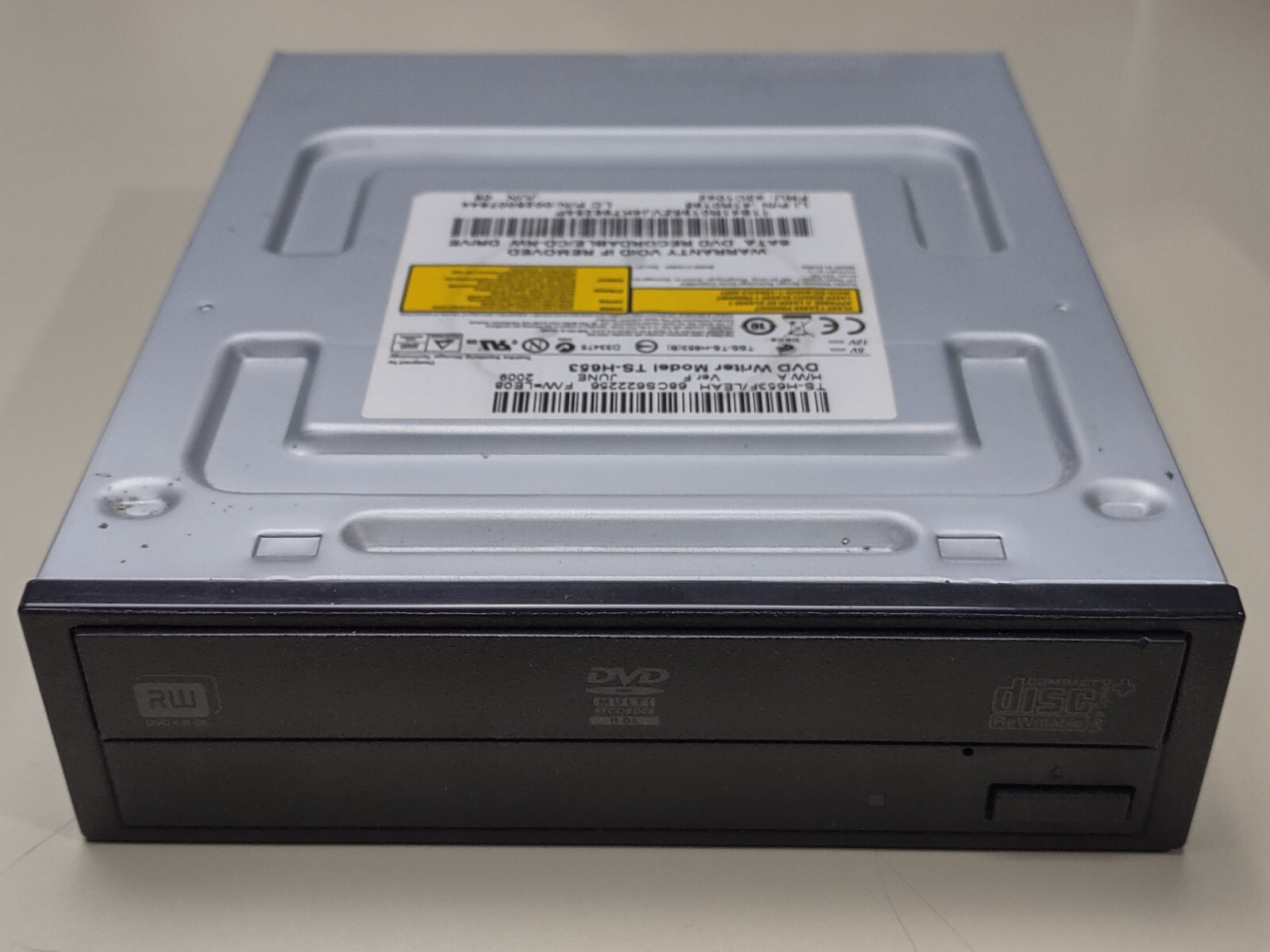 Toshiba Samsung TS-H653G DVD±RW Dual Layer ReWriteable Black SATA Optical Drive