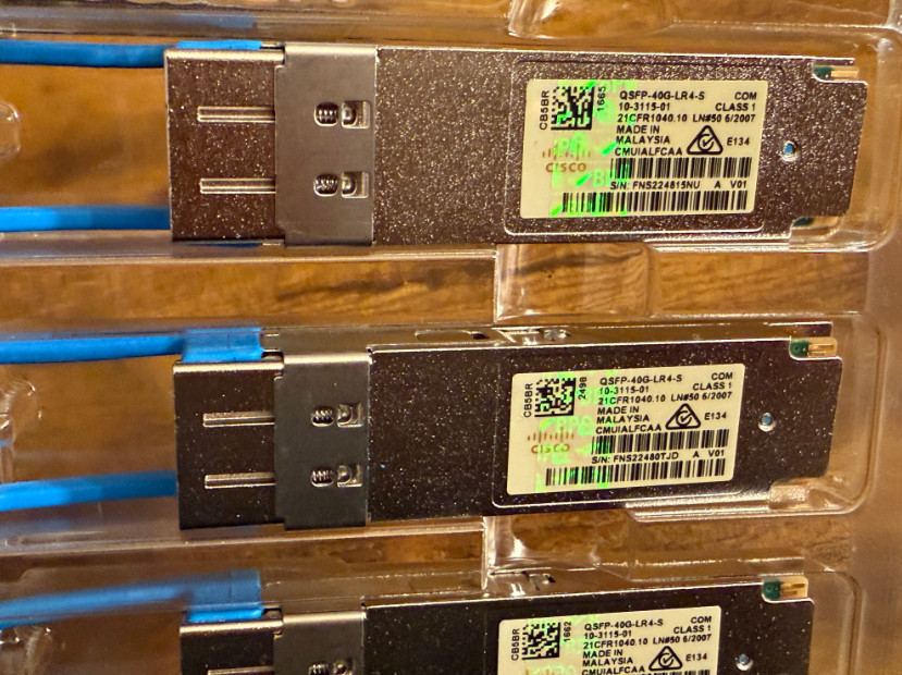 🔥🔥🔥 QSFP-40G-LR4-S Cisco 40GB-LR4 10-3115-01 QSFP SMF LC Optic Transceiver