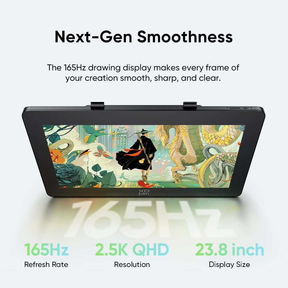 XPPen Artist 24 Pro Gen2 165Hz Graphics Drawing Tablet 16384 VESA Refurbished