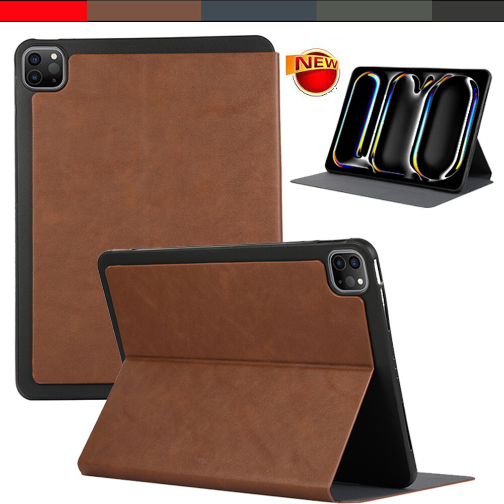 For iPad 5th/6th7th/8th/9th Generation Air 11in Pro 11in Leather Flip Case Cover