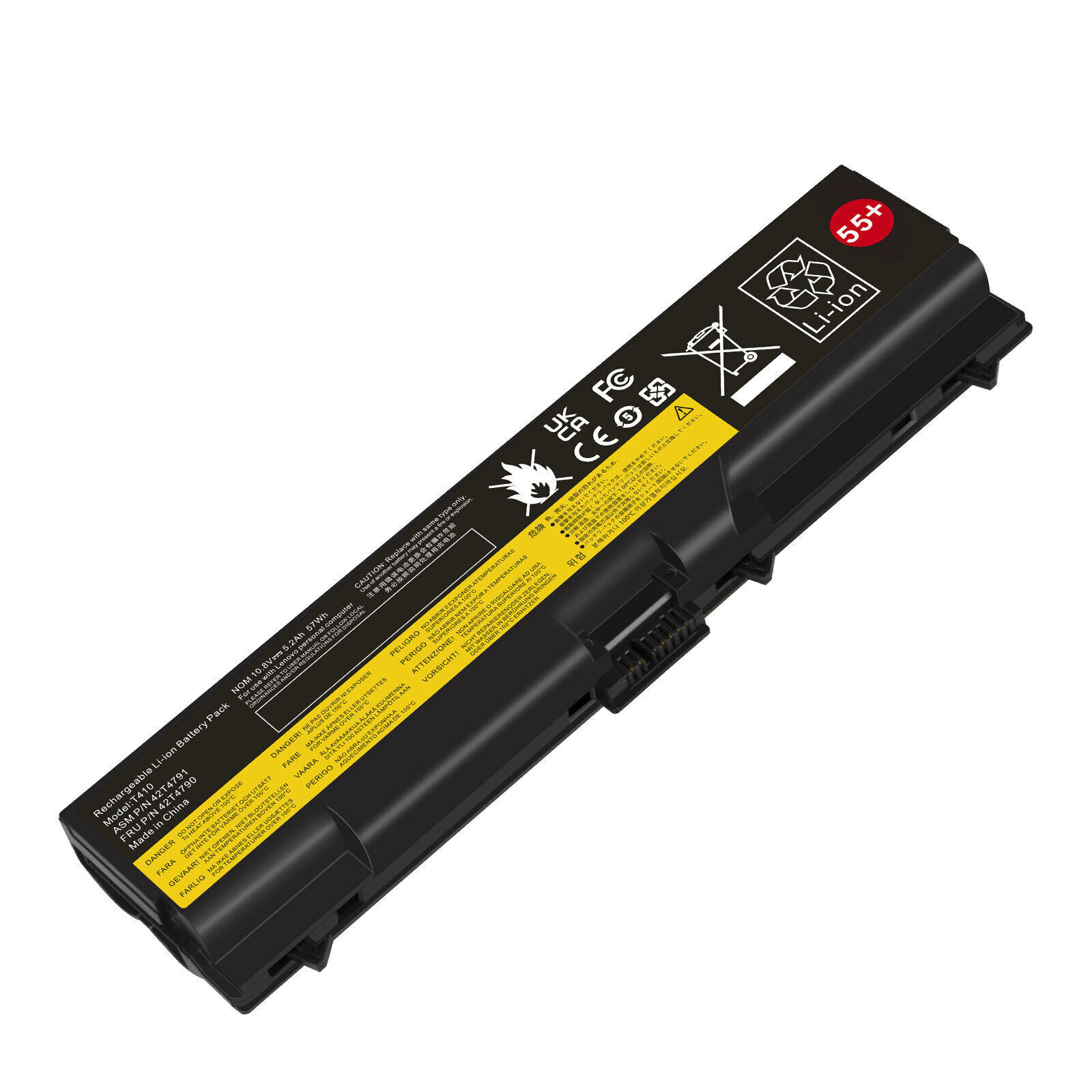 6/9 Ce Battery for Lenovo ThinkPad T410 T420 T510 T520 SL410 SL510 E420 E520 New
