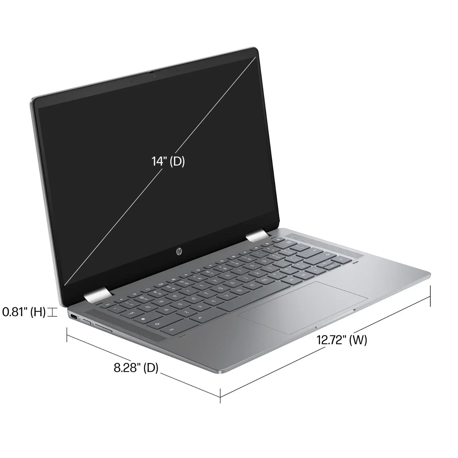 HP Chromebook Plus x360 14″ FHD Touch Intel i3-N305 8GB RAM 256GB UFS ChromeOS