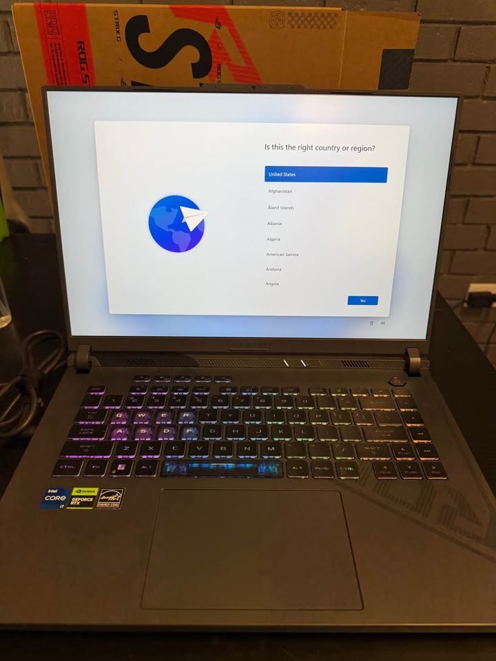 ASUS ROG Strix G16 G614JV i7-13650HX RTX 4060 32GB 1TB SSD 165Hz W11