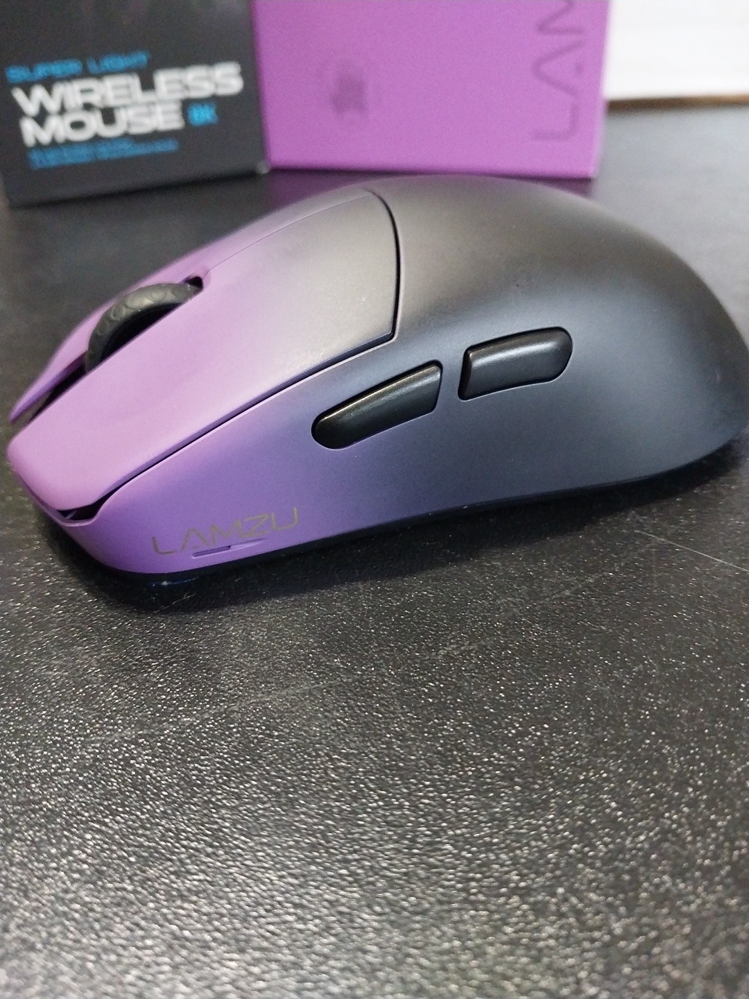 Lamzu Maya X Wireless Gaming Mouse 8K Superlight 47g Purple Shadow