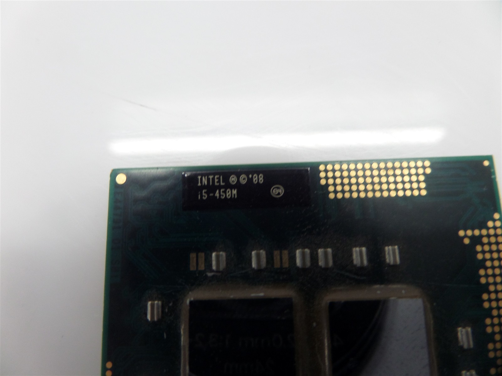 Lot Of 2 Intel Core i5-450M 2.4GHz Socket G1 Laptop CPU’s SLBTZ