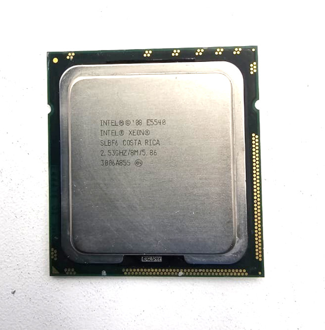 Intel Xeon E5540 SLBF6 2.53GHz 8M/5.86 Server CPU Processor COSTA RICA 3006A855