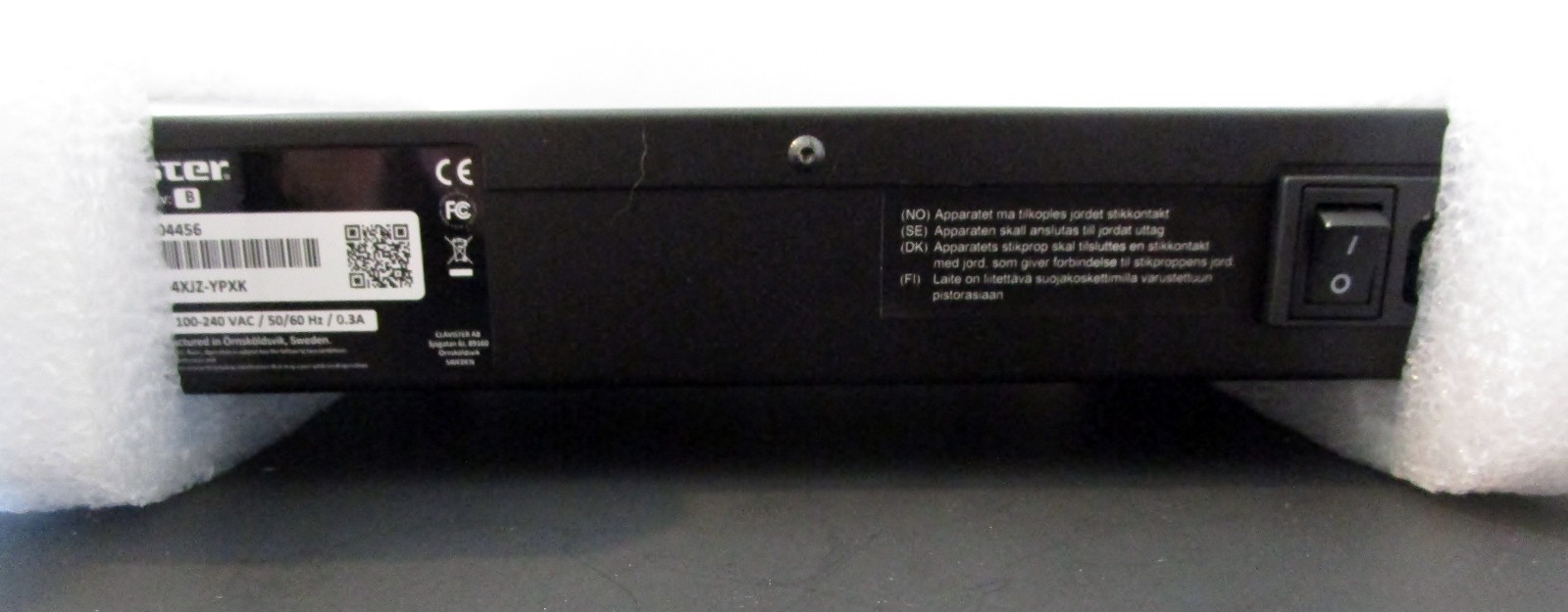 Clavister E80 Rev B Security Appliance Firewall Gateway APP-E80-R15