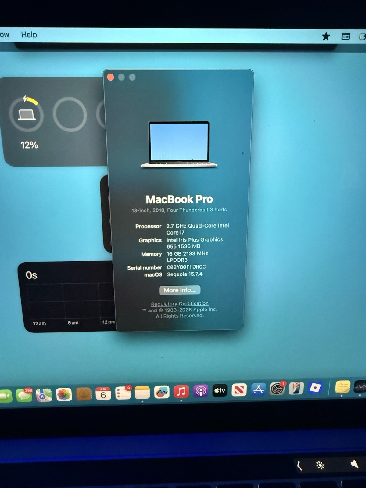 Apple MacBook Pro 2018 13″ Retina, I5 8GB LPDDR3, 1TB SSD, Space Gray