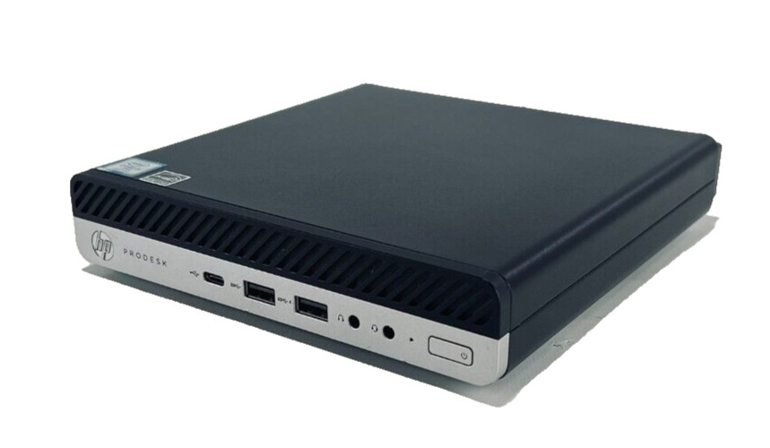 HP ProDesk 600 G4 DM Mini Desktop i5 8th Gen 128GB SSD 8GB RAM Win 11 Pro (BH)
