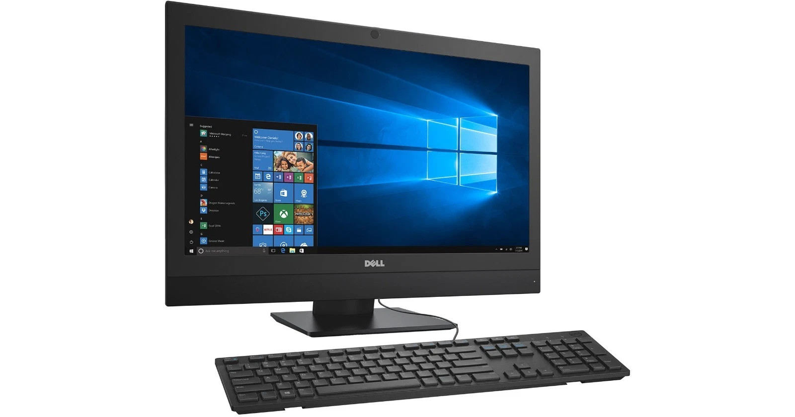 Dell OptiPlex 7450 i5-7600 16GB RAM 512GB SSD WiFi WIN 11 AIO PC 23.8″ Non-Touch