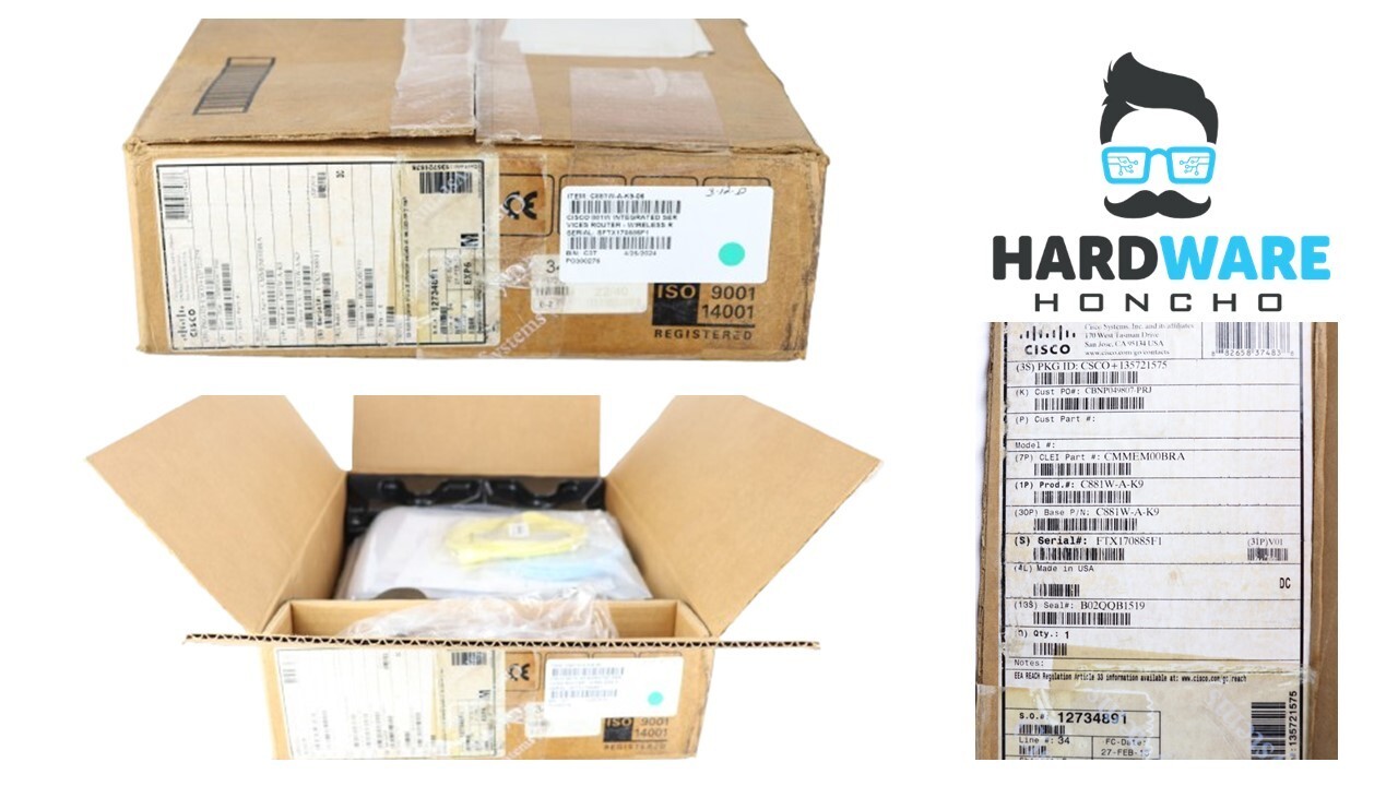 Cisco 800 Series C881W-A-K9 Integrated Services Router
