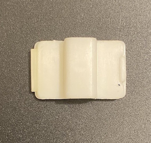 Plastic White Cable Clips 2.5 Inches Long Lot Of 20 NEVER USED
