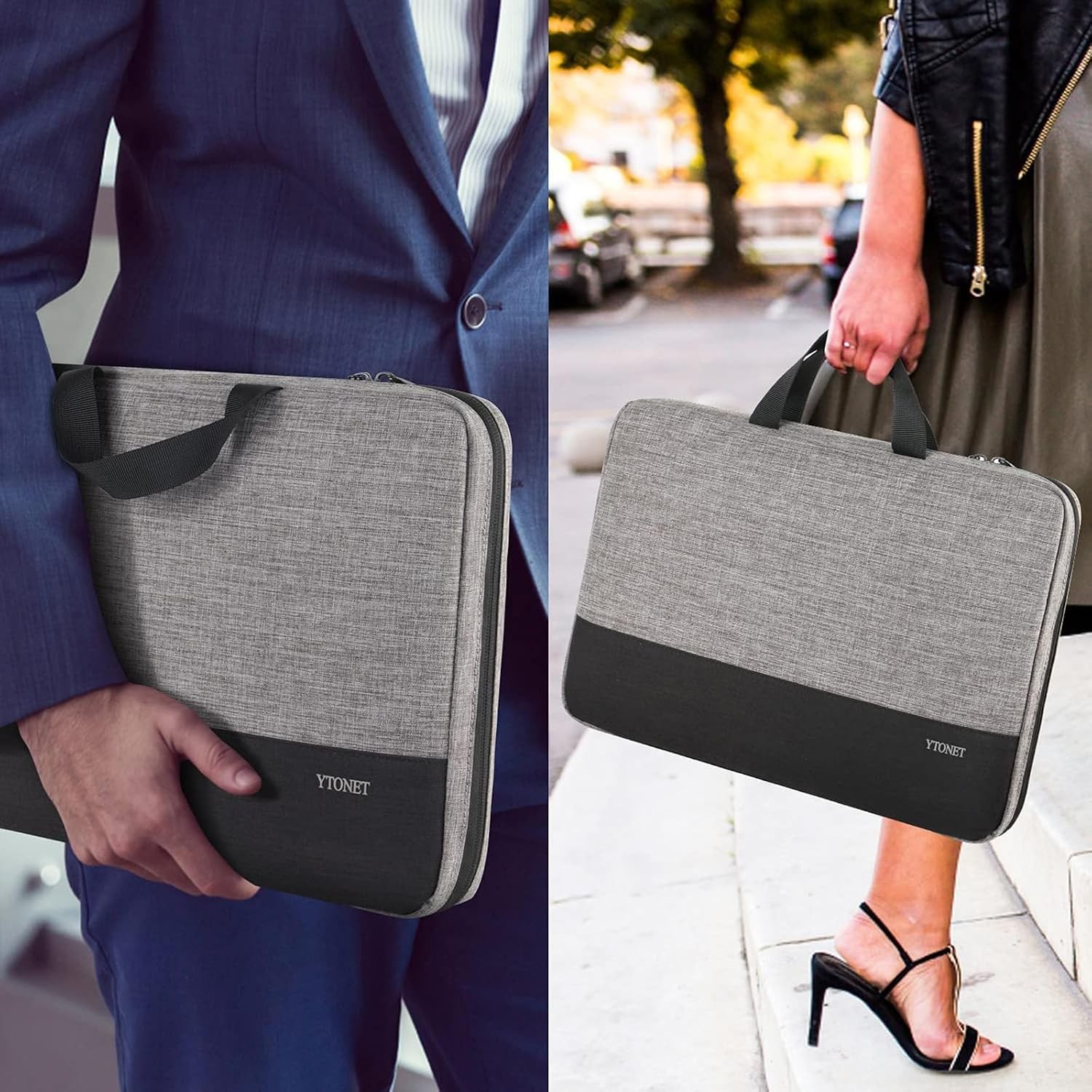 Water Resistant 15.6 inch Laptop Sleeve Bag for Lenovo, HP, Dell, ASUS – TSA App