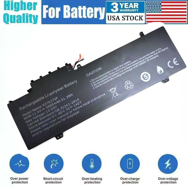 5376275P NV-509067-3S Battery For Gateway GWTN141-10BK GWTN141-4 UTL-509068-3S