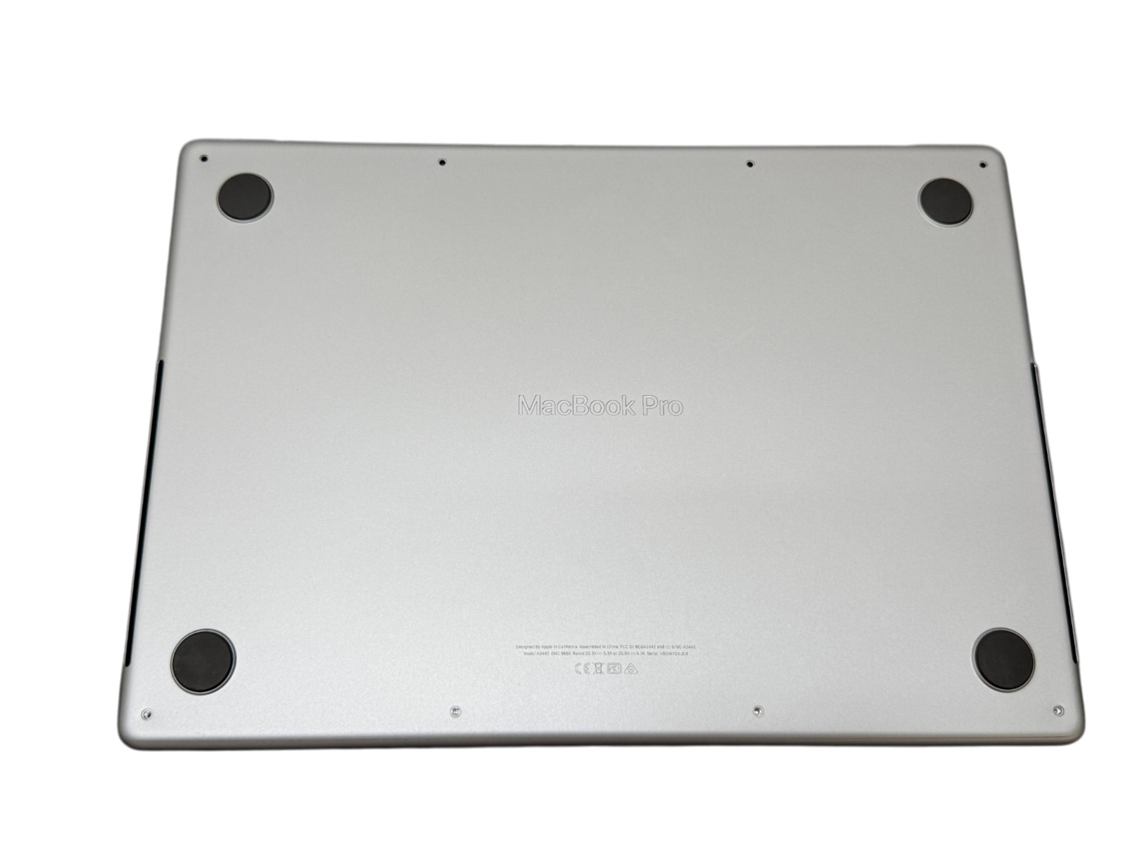 Apple MacBook Pro 14″ 2021 A2442 Top Case – Palmrest + Battery + Keyboard GRAY