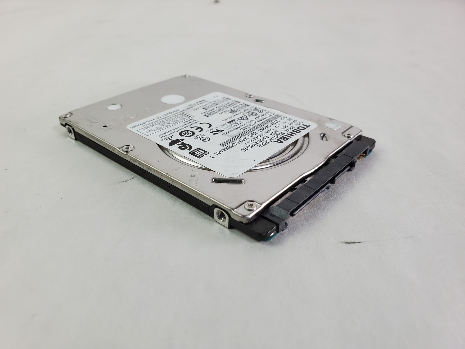 Toshiba Mobile Thin MQ01ACF050 500 GB 2.5 in 7.2K SATA III Hard Drive