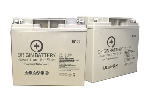 CyberPower RB12170X2A Battery Replacement – 2 Pack 12V 18AH UPS Series