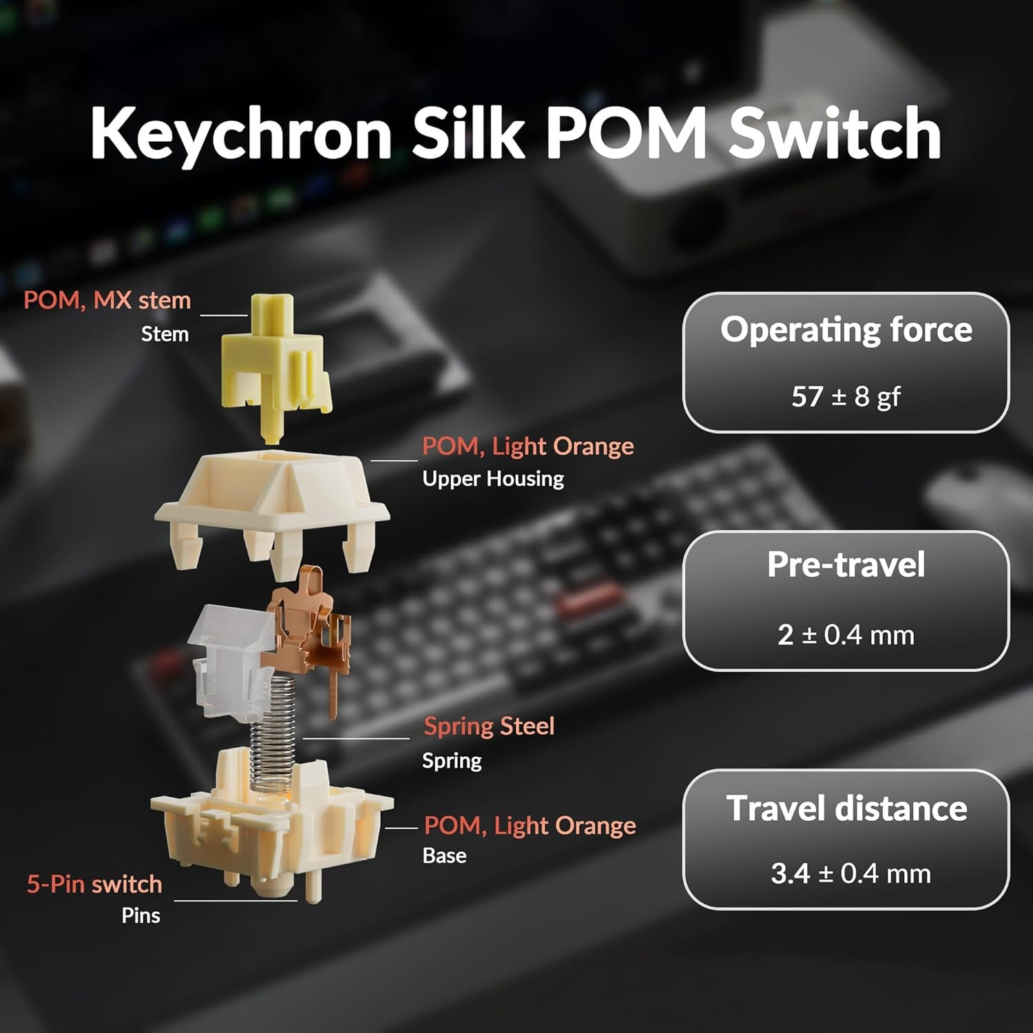 Keychron Q6 Ultra Aluminum Wireless Mechanical Keyboard, Full, 8K