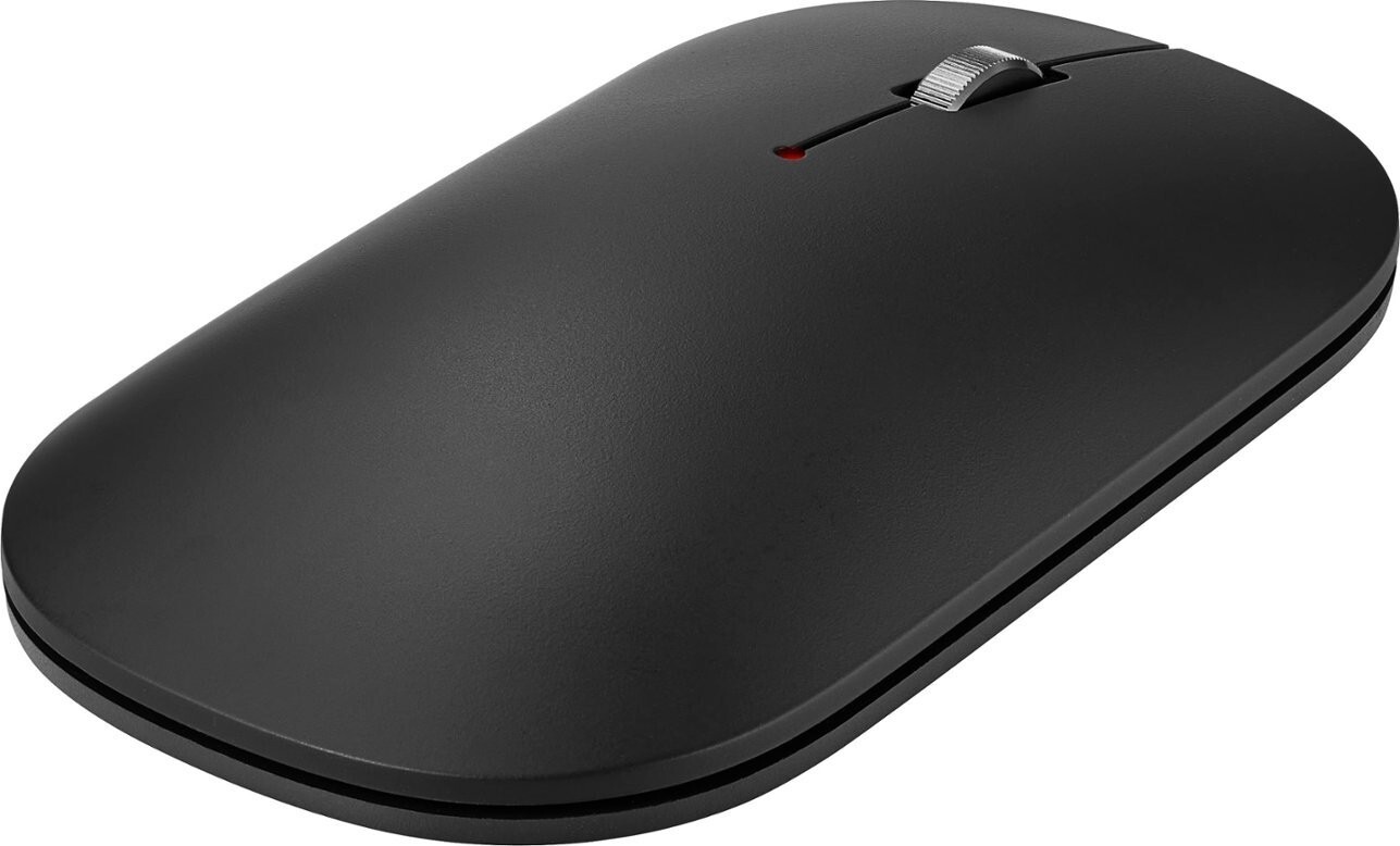 Insignia – Wireless Optical 3-Button Travel Mouse – Slim – Black