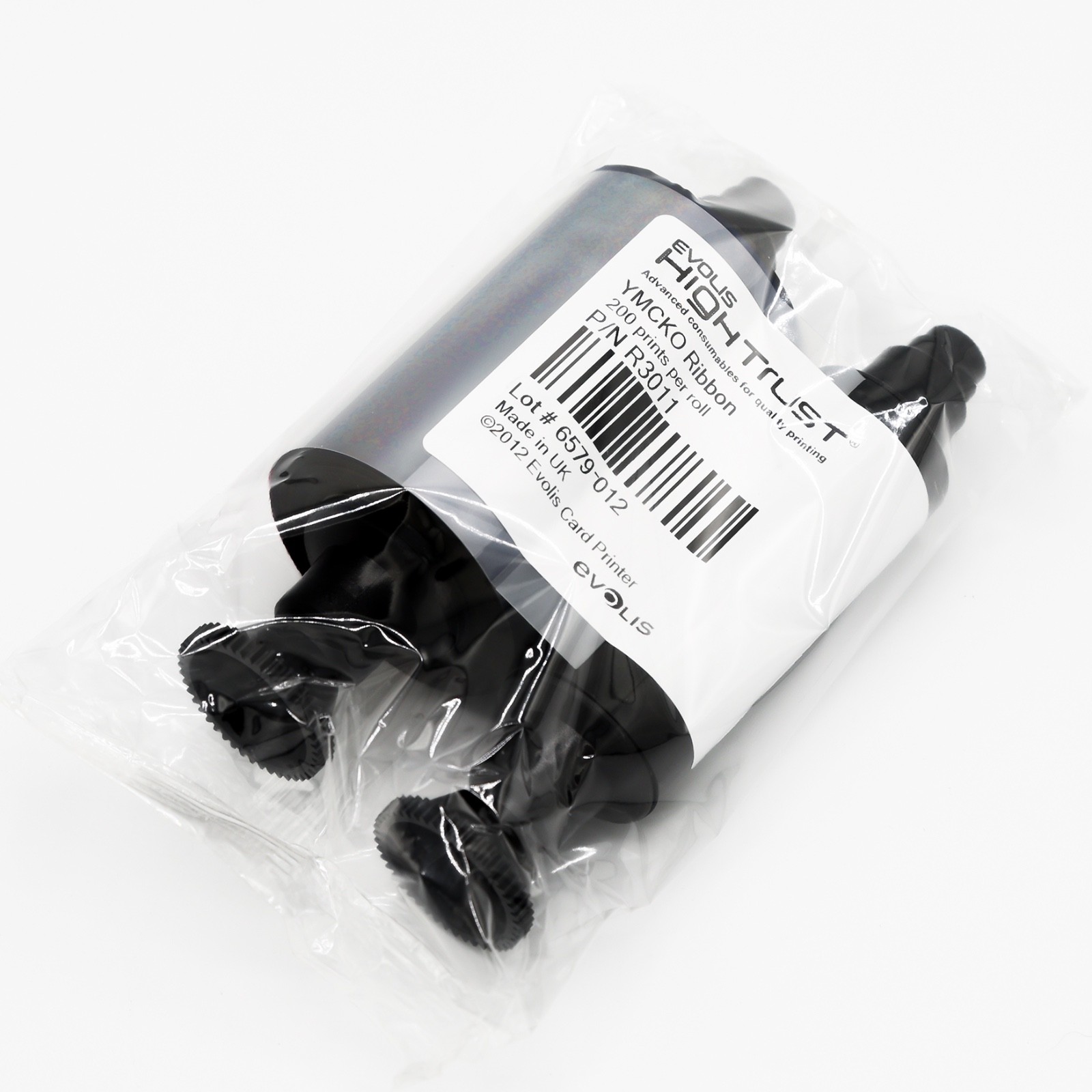 Evolis R3011 Ribbon 5 Panel YMCKO (200) Pebble Dualys Securion – Pack 10 Units