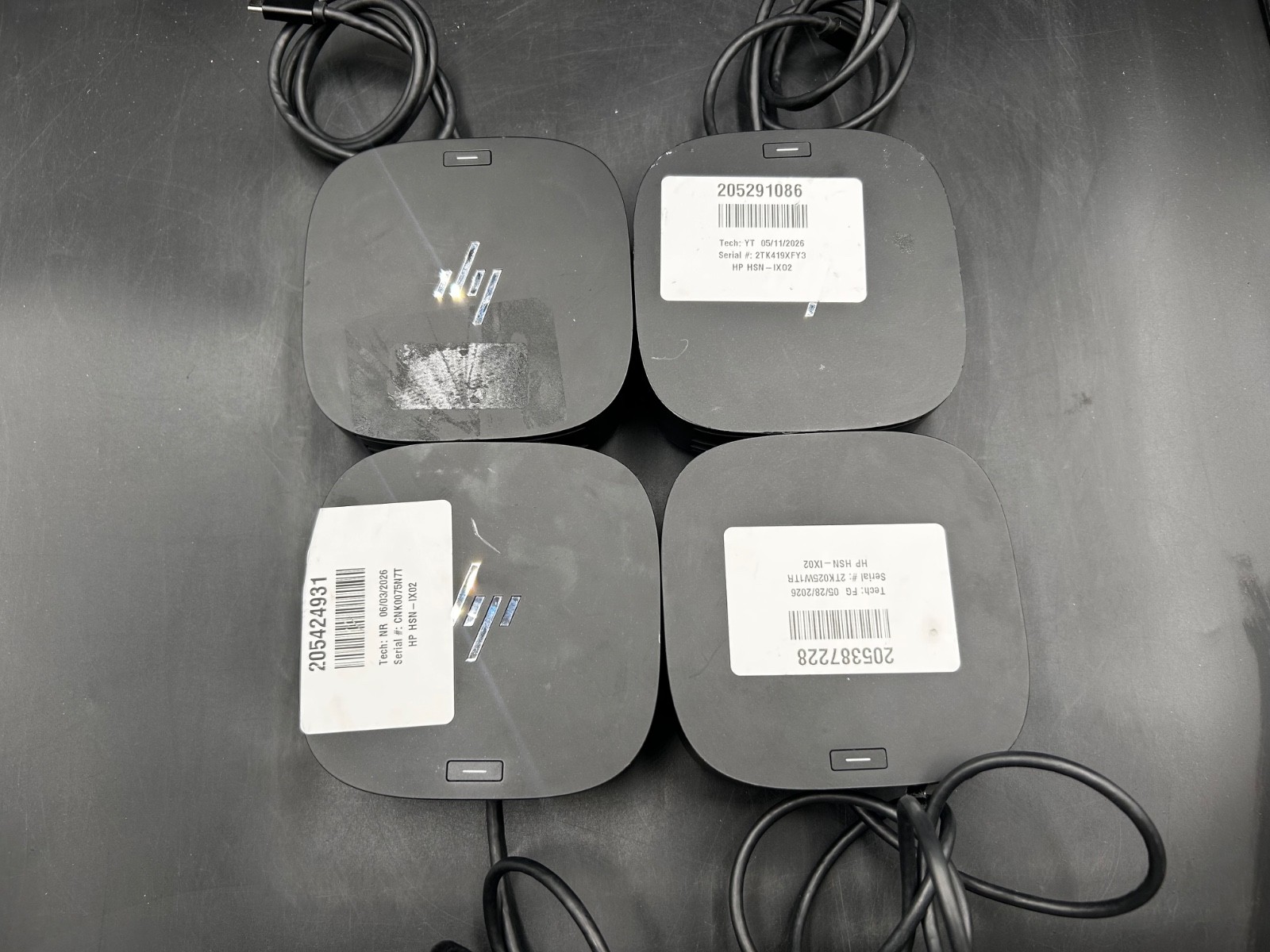 LOT OF 4 HP USB-C Dock G5 Universal Docking Station 5TW10UT#ABA