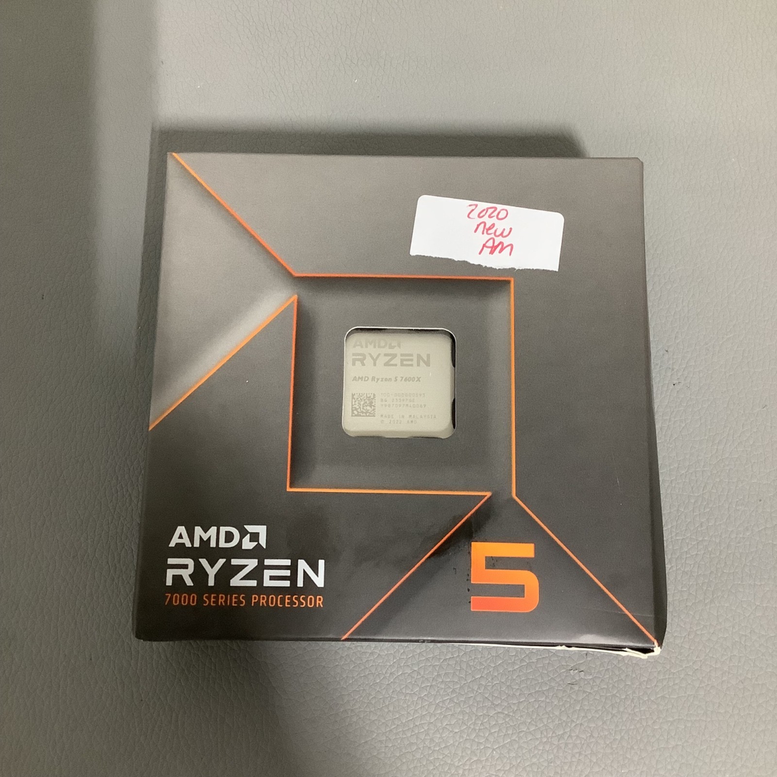 AMD Ryzen 5 7600X – 6 core, 12 Thread Processor -38 MB Cache