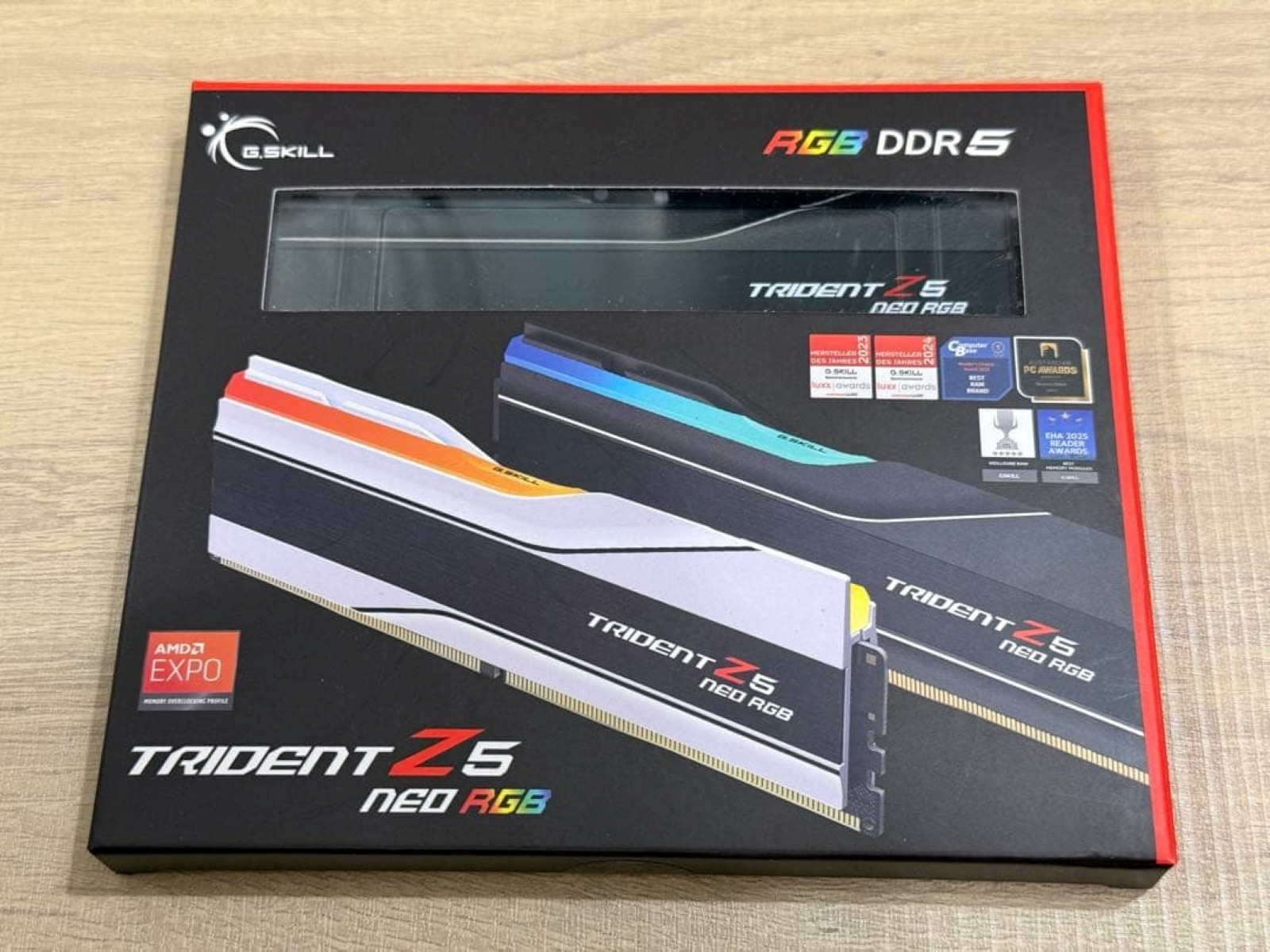 G.SKILL Trident Z5 Neo RGB 32GB (2x16GB) DDR5 6000 CL36 Memory – New Sealed