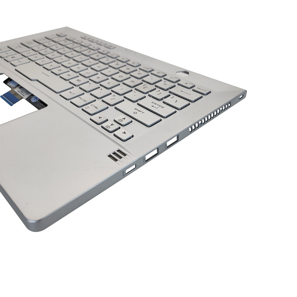 Silver 14″ Palmrest Case Backlit Keyboard For Asus GA401Q GA401 GA401I GA401U US